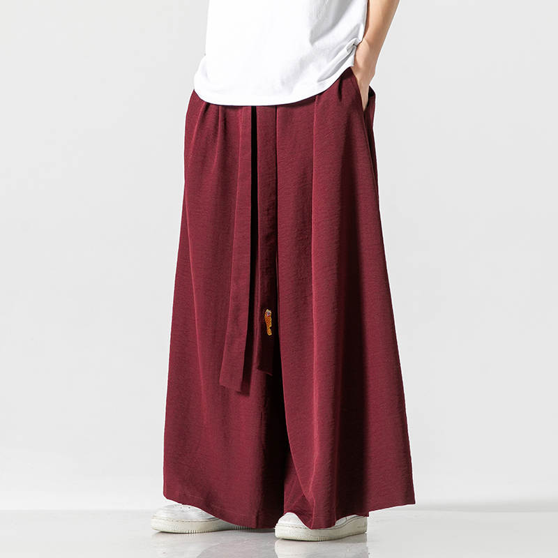 2023 Summer Mens Wide Leg Pant - Japanese Summer Clothing Men review and price