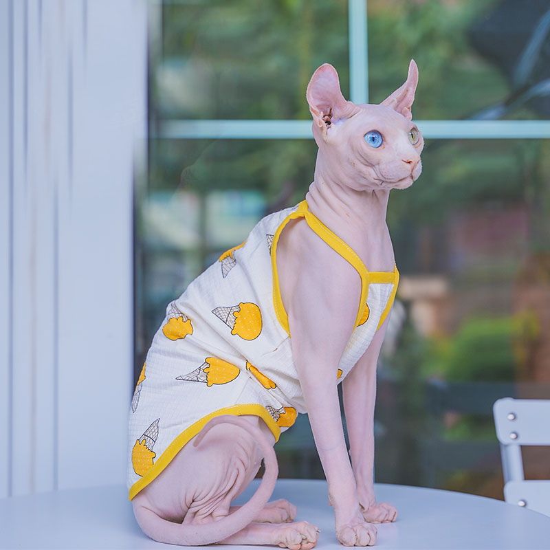 Sphynx Cat Clothing Sphinx Cot - Soft Summer Yellow Clothing review and price